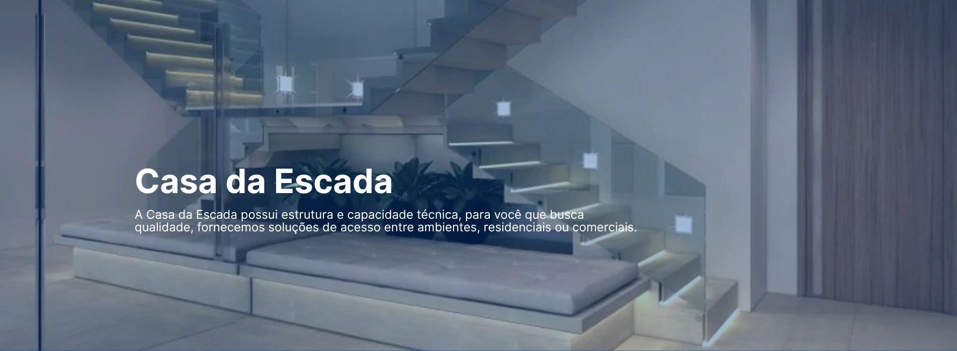 Escada Cascata - Casa da Escada 1