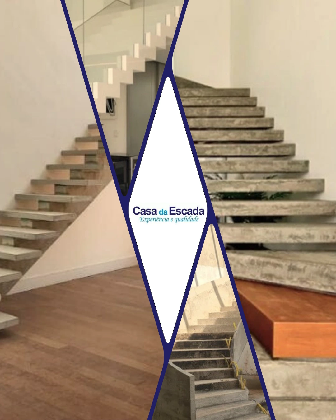 Escada Cascata - Casa da Escada 3